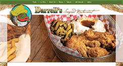 Desktop Screenshot of darrellsseafood.com