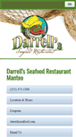 Mobile Screenshot of darrellsseafood.com